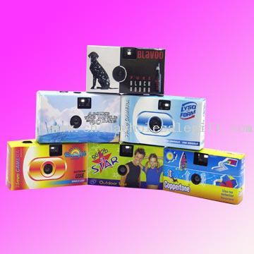 35mm Disposable Camera without Flash in Compact Design