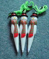 Flashing Snowman Pen