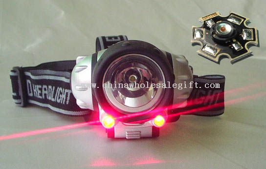1 watt high power LED headlamp