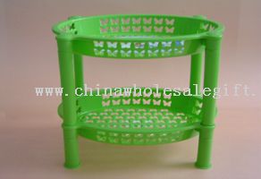 2 layer egg-shape shelf