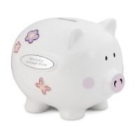 Butterfly/Flower Piggy Bank