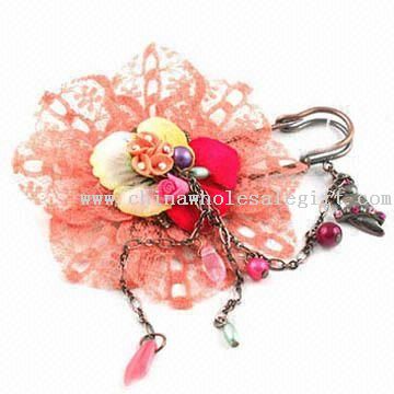 Brooches with Gems and Plasticene