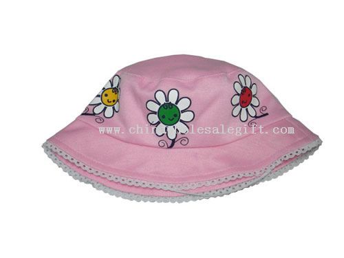 100% cotton Girls hat