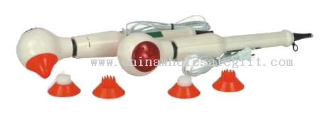Handheld Massager with Three Chngeable Massage Heads