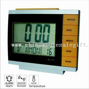 LCD DESK ALARM CLOCK