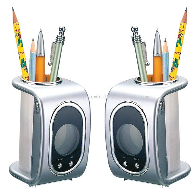 Digital Timer with Pen Holder And Calendar