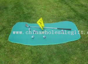 Garden golf mat