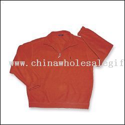 warm polar fleece wind pullover 2 zip handwarmer pockets.zip neck
