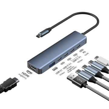 Six-Function Type-C Docking Station