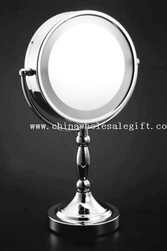 lighted makeup mirror