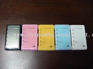 All in one card reader with mirror surface