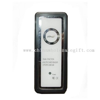 All in one card reader with USB HUB COMBO