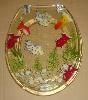 polyresin toilet seat cover