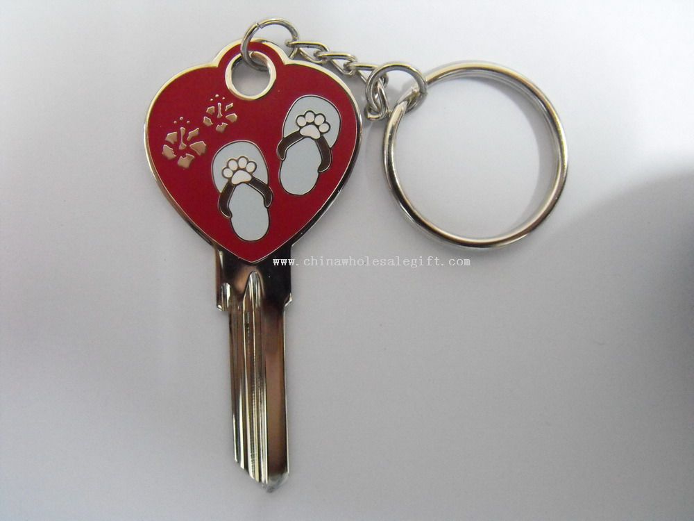 Metal keychain