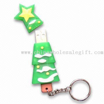 USB Flash Drive with Keychain