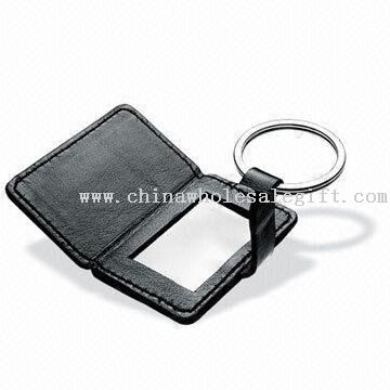 Novelty Leather Photo Frame Keychain