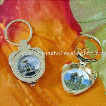 Zamac Photo Frame Keychains