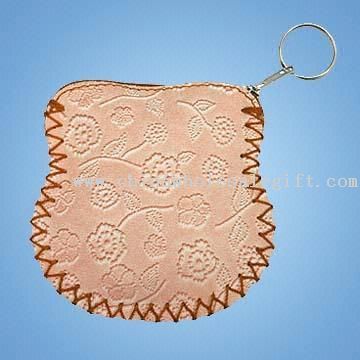 Mini Key Purse Made of PU+PVC