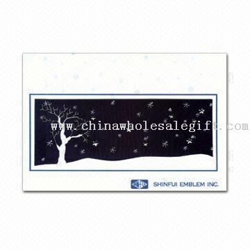 Embroidered Christmas Card