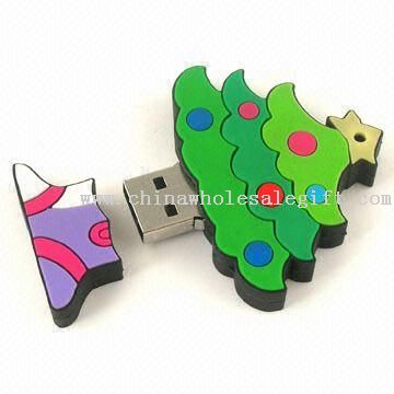 Christmas Tree Designed USB Flash Drive