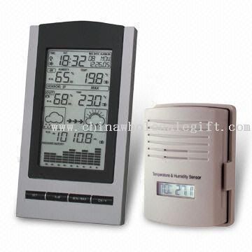 Wireless Weather Stations: Indoor/Outdoor Temperature and Humidity