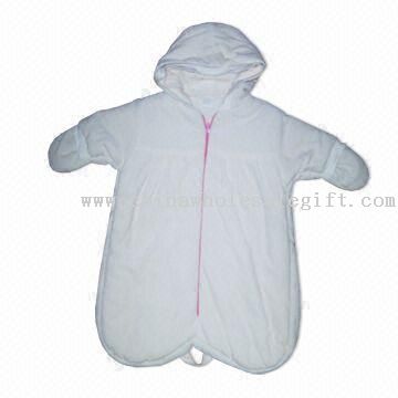 Babys Long Sleeve Wadded Sleeping Bags