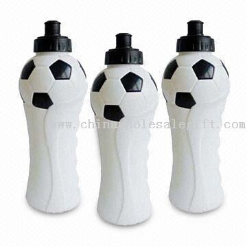 PE Sports Water Bottle with Silkscreen Printing
