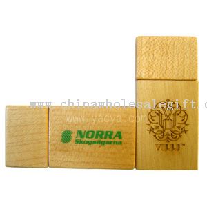 Wooden pen drive