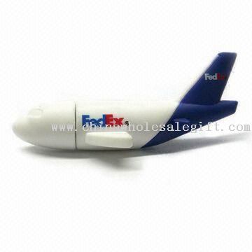 Airplane PVC USB Flash Drive