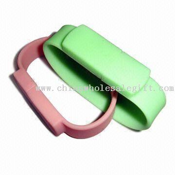 Bracelet/Wristband Silica Gel USB Flash Drive