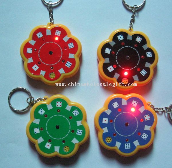 Flash Dice Keychain