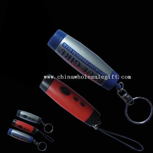 Projection Keychain With Clock