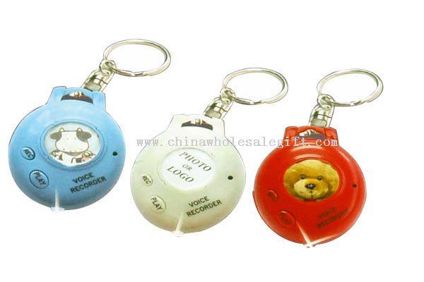 Recording Sound Keychain