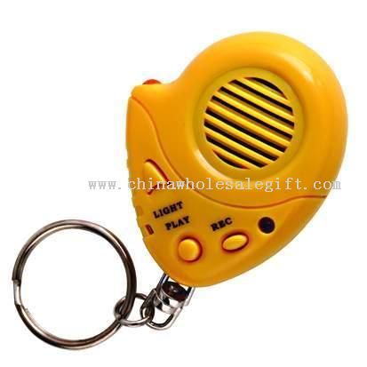 Recording Sound Keychain