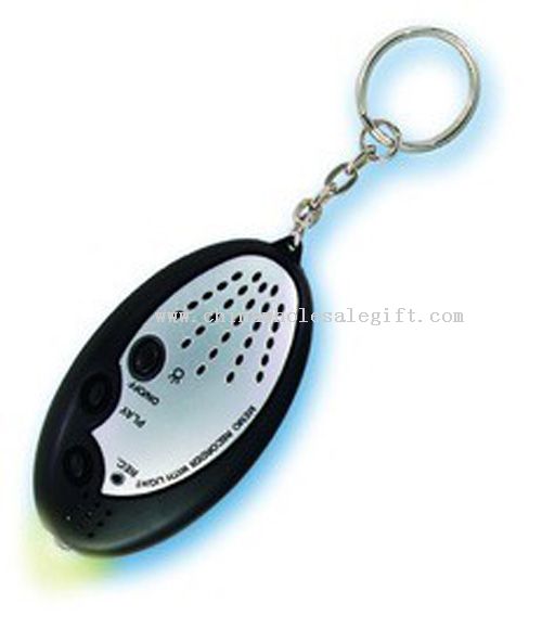 Recording Sound Keychain