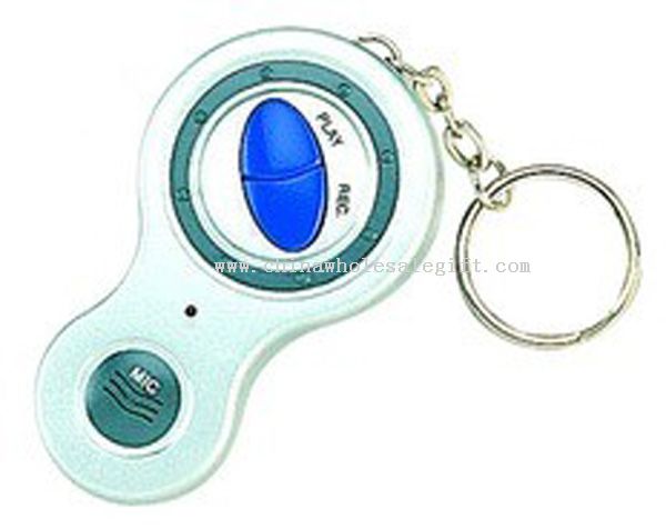 Recording Sound Keychain
