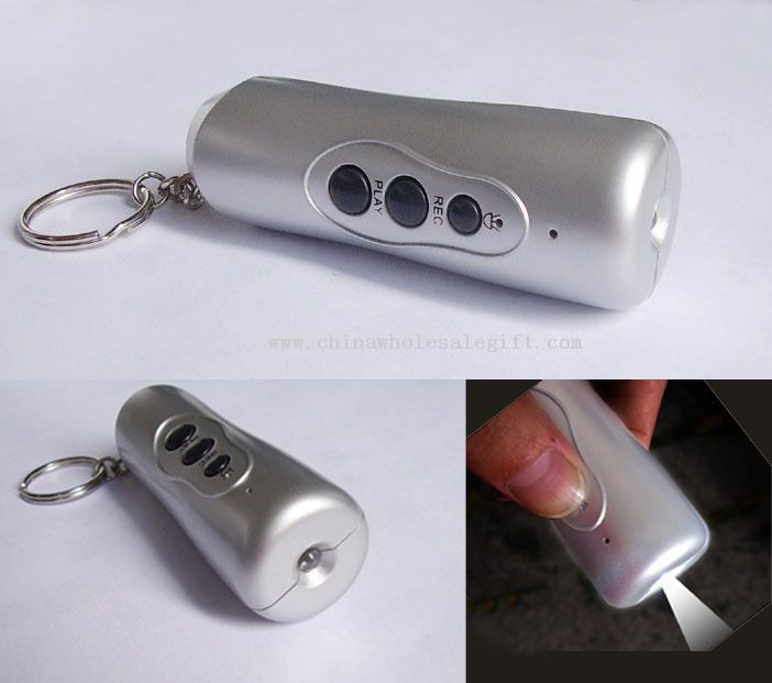 Recording Sound Keychain