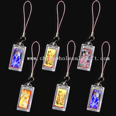 Ultrasonic Power Solar LCD Keychain
