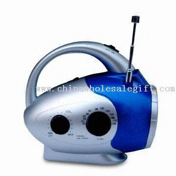 AM/FM 2-Band Radio with Torch