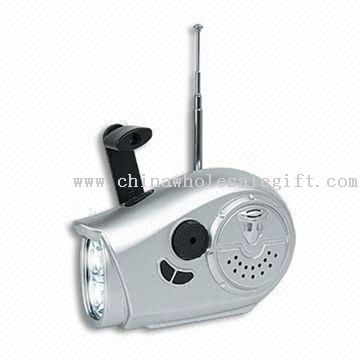 LED Dynamo FM Radio/Flashlight