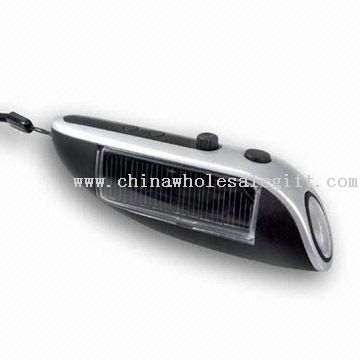 Solar FM Radio with Super-bright LED Flashlight and Solar Panel