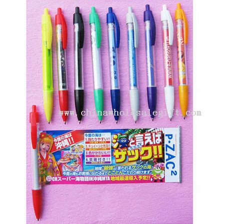 Banner ballpoint pen