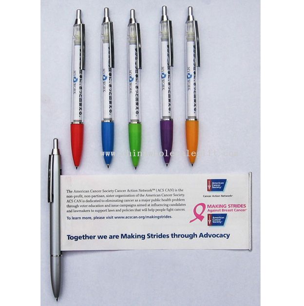 Banner ballpoint pen