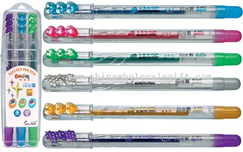 glittery pen