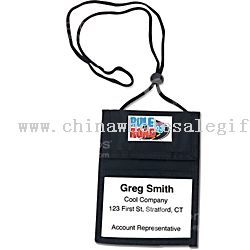 Tradeshow Vylon Badge Holder