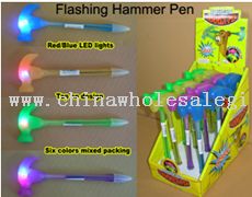 Flash Knock Hammer Ball Pen
