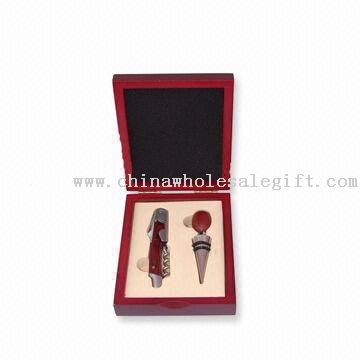 2-piece Wine Set with Zinc-alloy Stopper and Waiters Knife