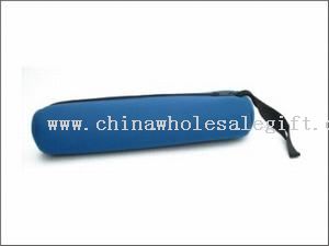 Foam milk bottle holder with zipper
