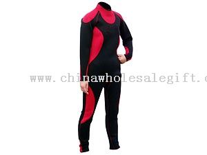 woman diving suits with long arms and long legs