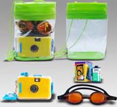 Underwater camera gift set